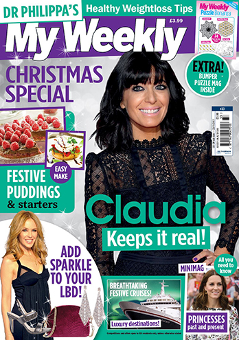 My weekly Special Cover with Claudia Winkleman