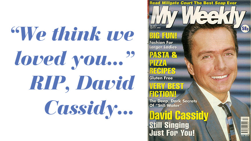 David Cassidy pictured in 2002
