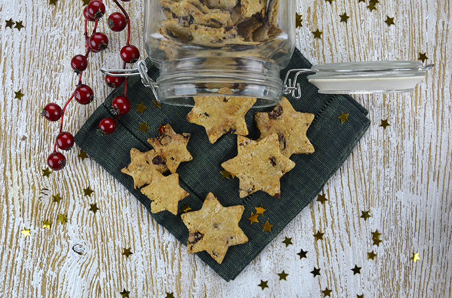 Star shaped dog biscuits recipe