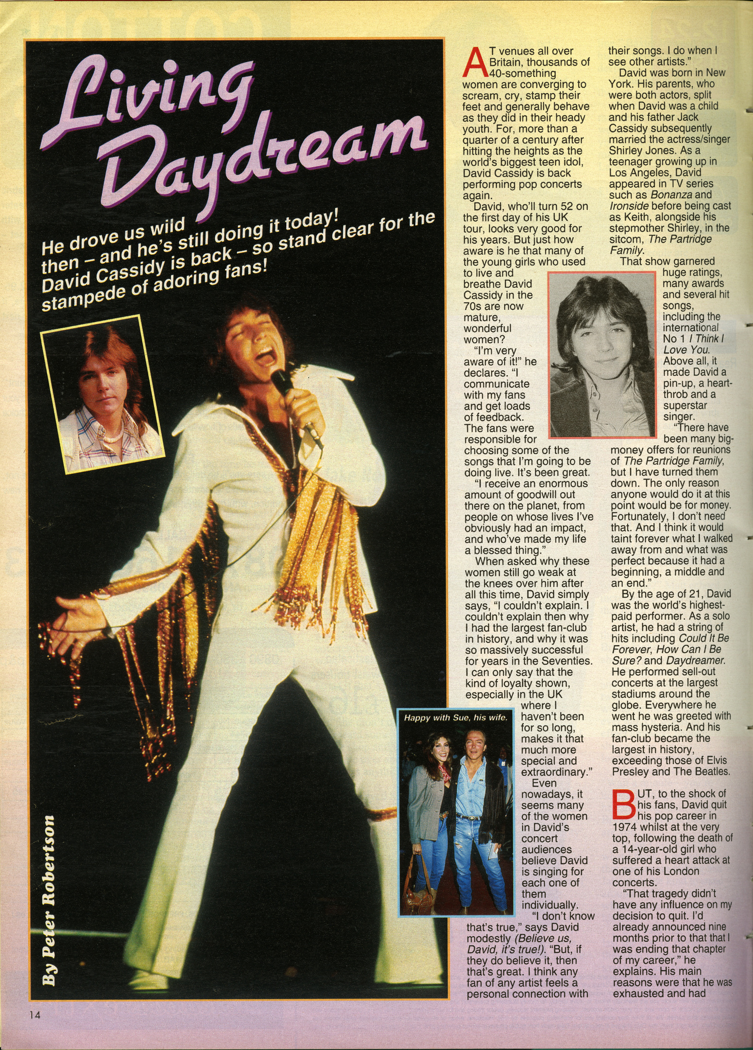 pictures of David Cassidy