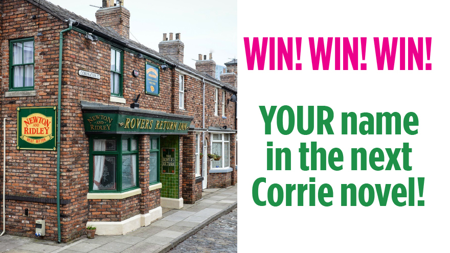 Corrie win ad