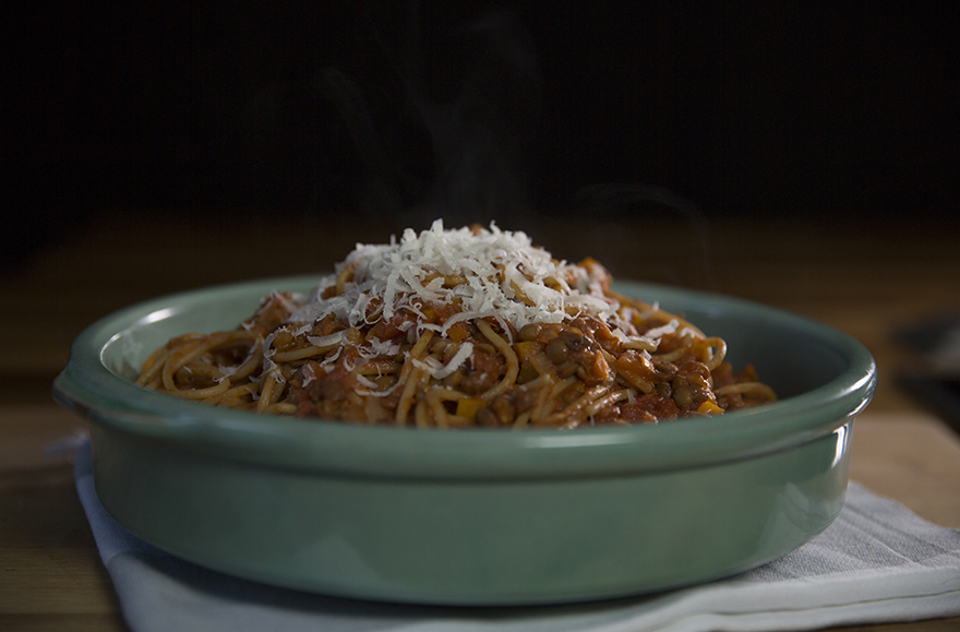 Lentil Bolognese 