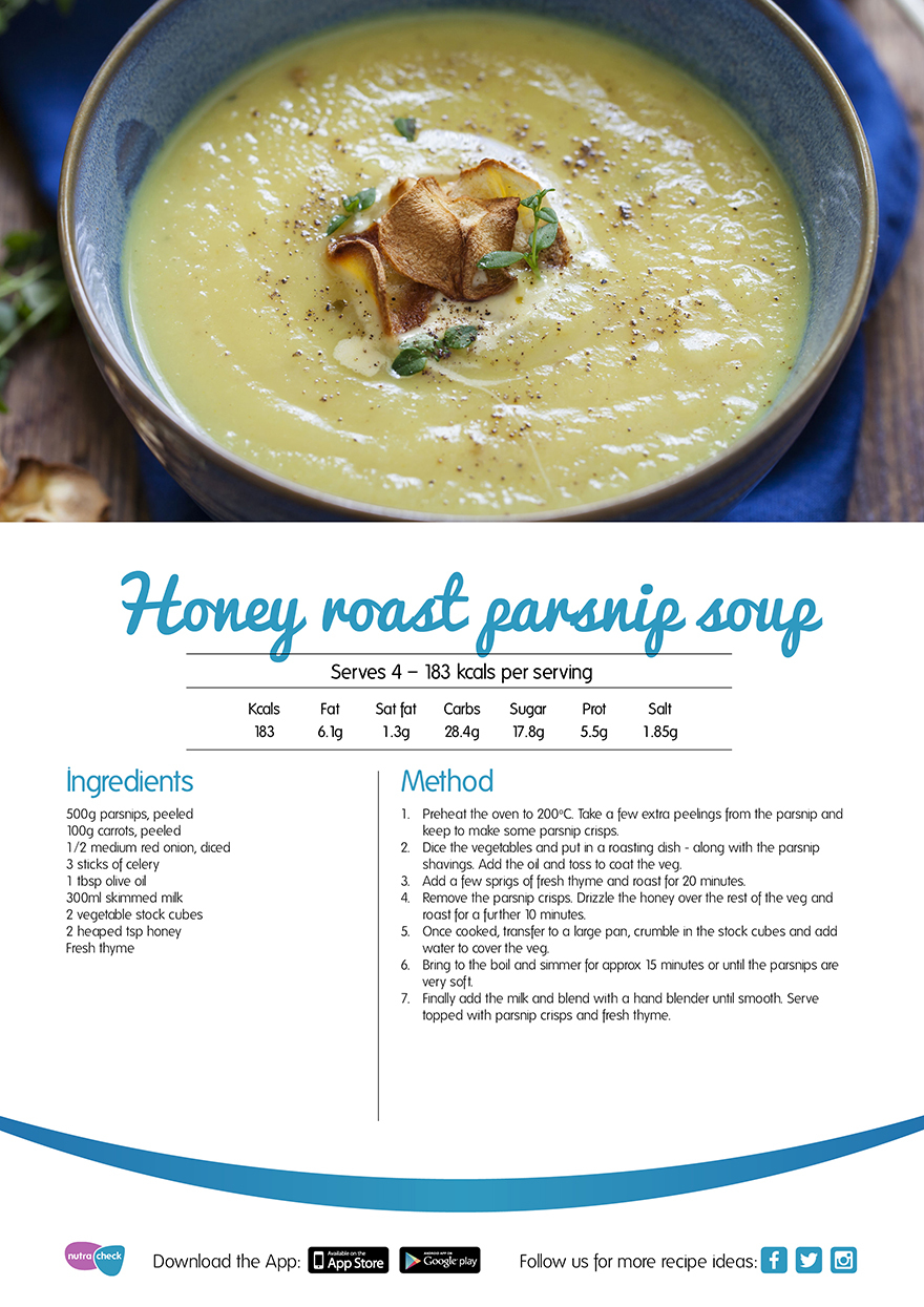 Parsnip Soup and recipe