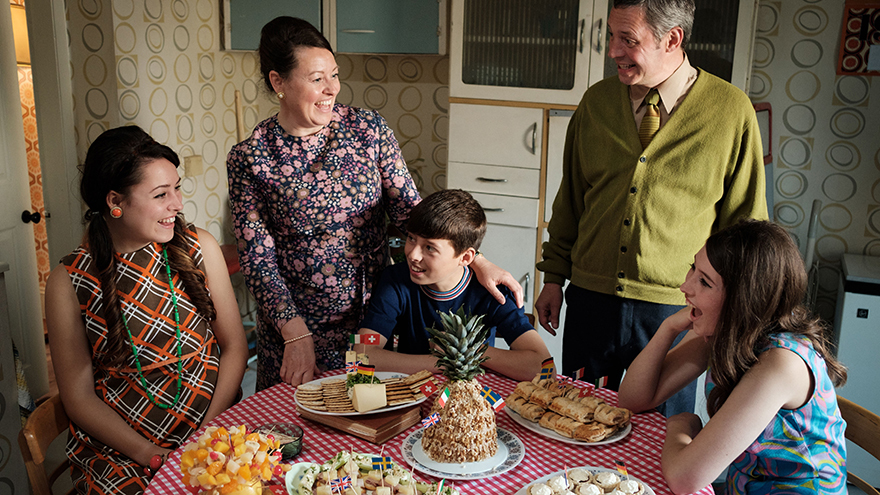 Family from Back In Time For Tea