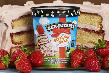 Ben & Jerry's new Brithday Cake ice cream