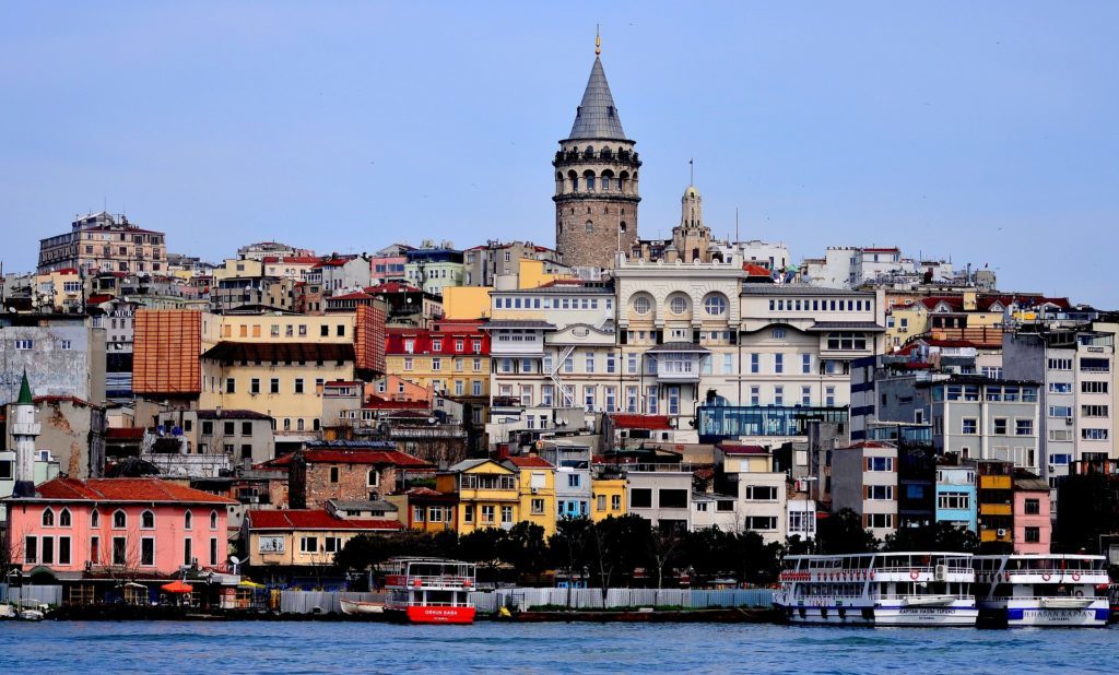 Turkish river bank