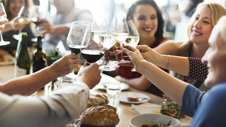 Women raising a toast Pic: Istockphoto