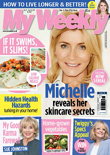 My Weekly cover april 14 featuring Michelle Collins