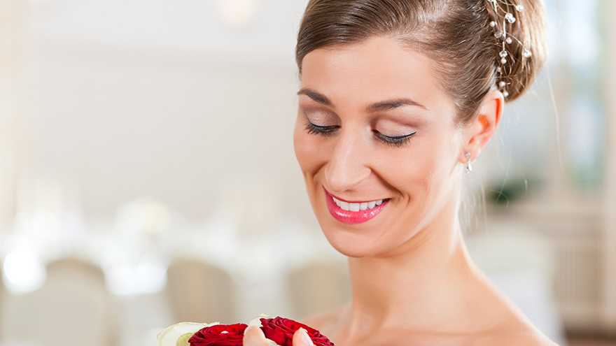 wedding updo