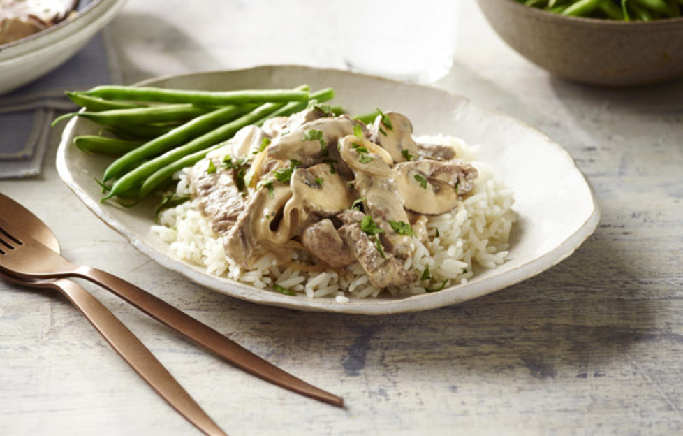 Beef Stroganoff