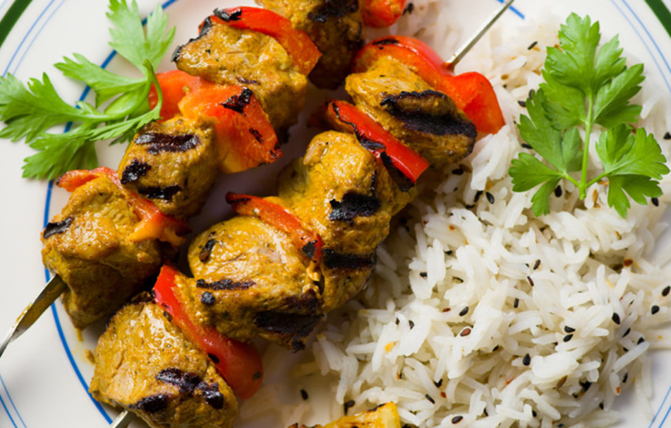 Indian Spiced Lamb Kebabs