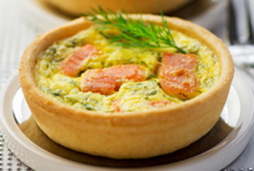 Smoked Salmon and Dill Tartlets