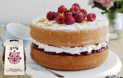 Victoria Sponge with William’s British Raspberry Conserve - My Weekly