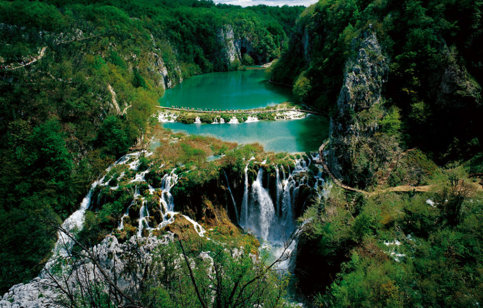 Stunning shot of Croatian River