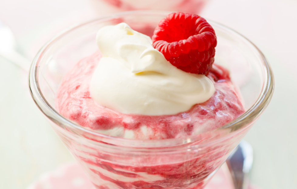 Raspberry Flummery