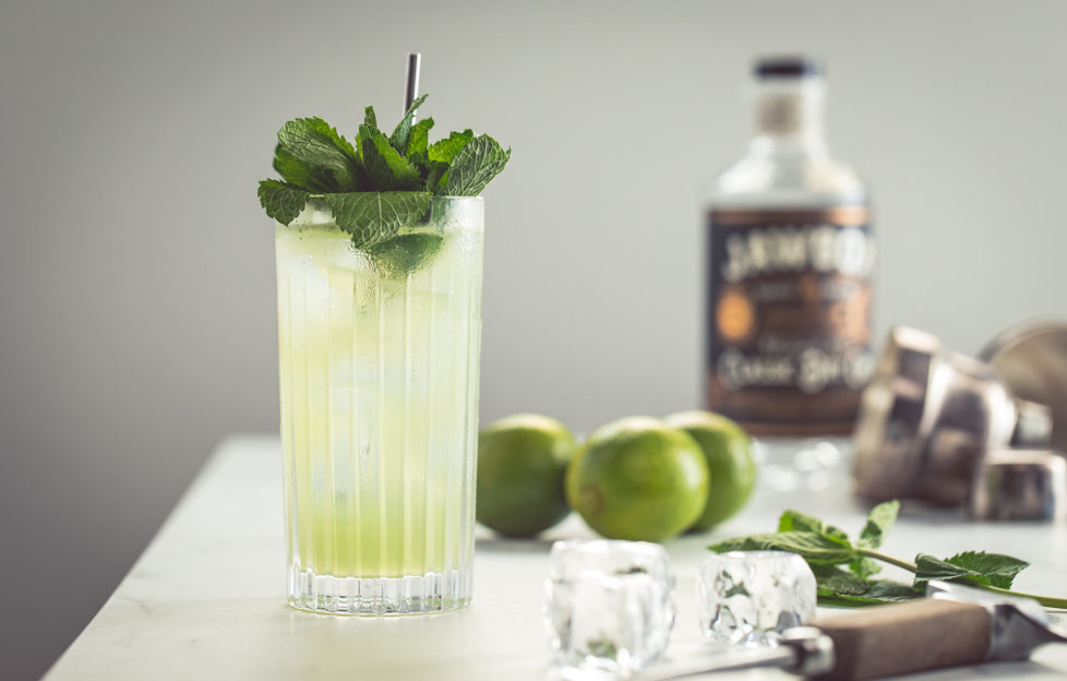 Crisp, refreshing Jawbox Gin Mojito