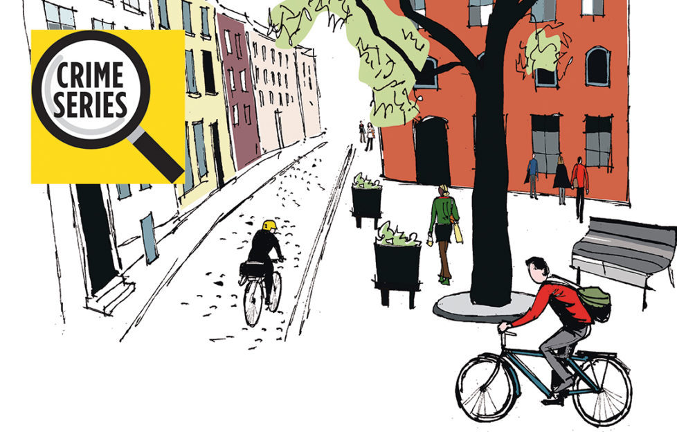 Illustration of a man on a bike Pic: Rex/Shutterstock