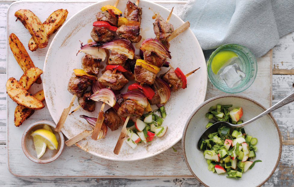 Honey Mustard Lamb Kebab