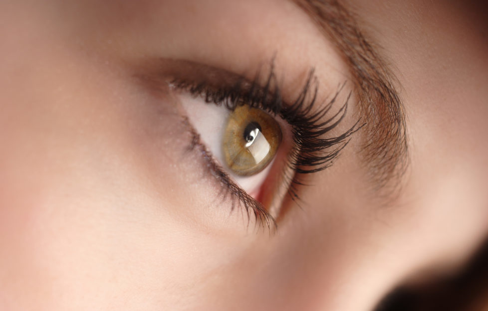 Close up of woman's eye