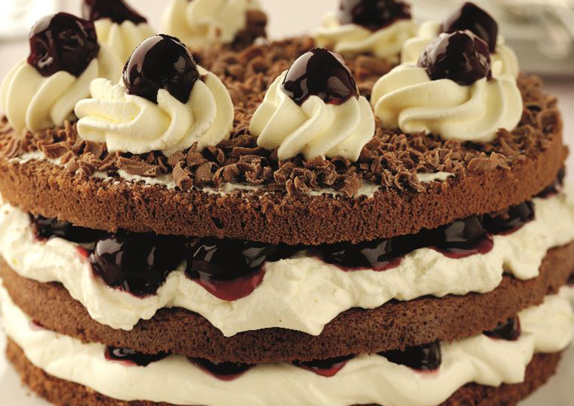 Make It Like Bake Off On Trend Black Forest Gateau My Weekly   Gateaux 