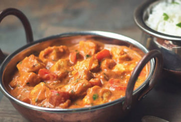 A bowl of Quorn Tikka Masala