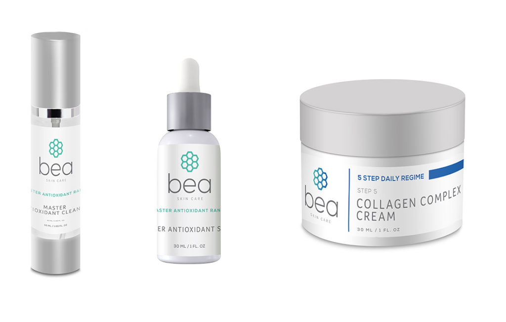 Bea brand antioxidant products and collagen cream