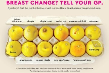 Infogram of lemons
