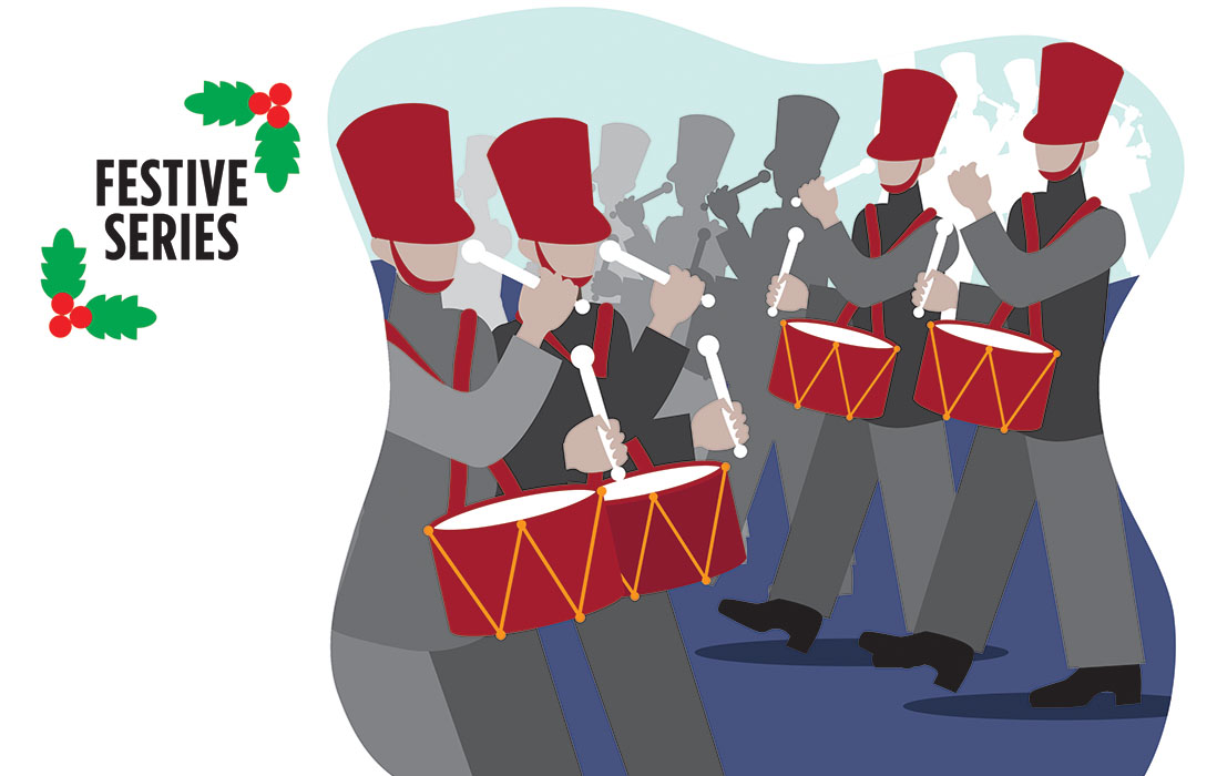 Twelve Drummers Drumming My Weekly