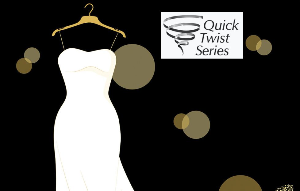 A wedding dress on a hanger Illustration: Thinkstock, Mandy Dixon