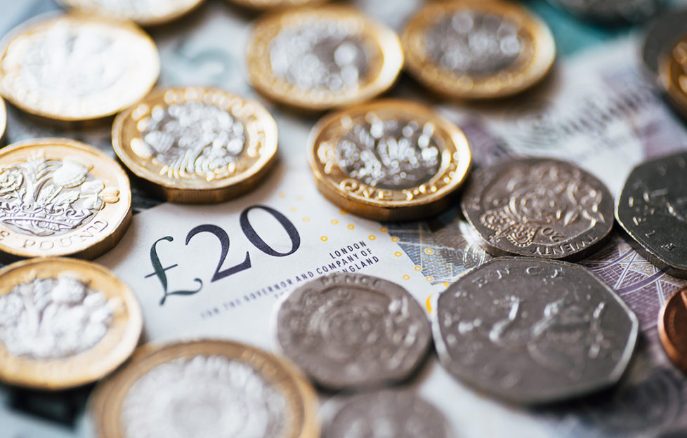 British currency Pic: Istockphoto