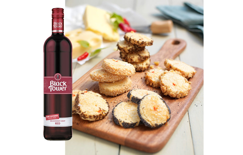 Chill and Cheese Sables with Deliciously Light Red