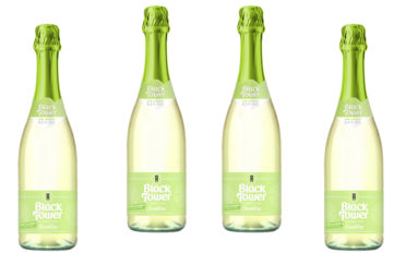 4 bottles deliciously light sparkling wine