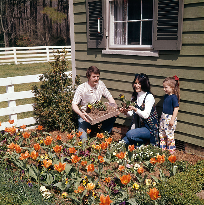 Gardening in the 70s