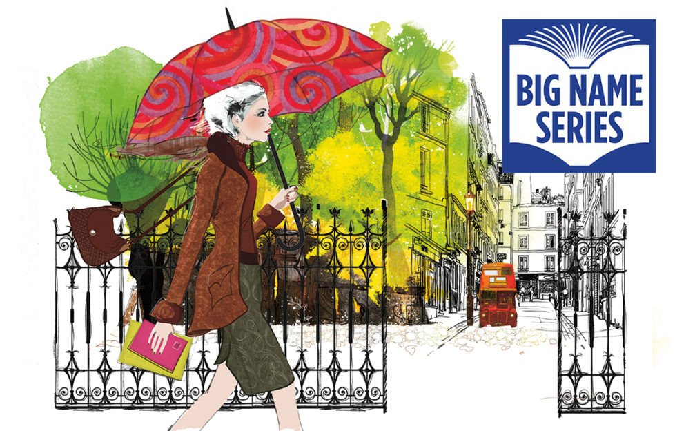 Stylish lady with a red umbrella Illustration: Thinkstock, Mandy Dixon