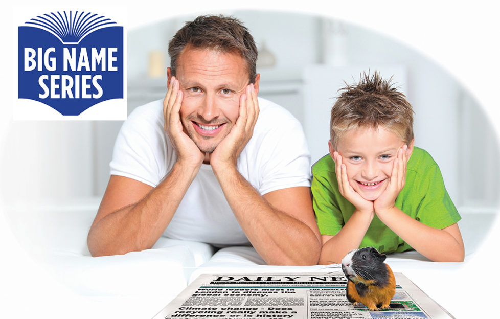 Dad and son with guinea pig Illustration: Rex/Shutterstock, Mandy Dixon