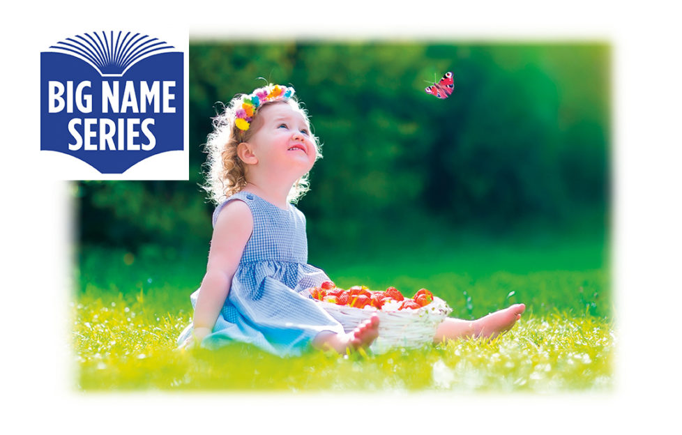 Little girl sitting on the grass Pic: Rex/Shutterstock