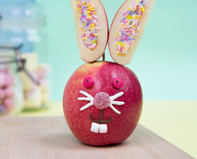 Healthy Easter bunny recipe