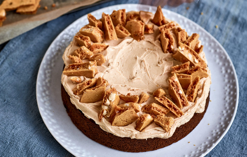 Honeycomb Banana Cake by Nadiya Hussain