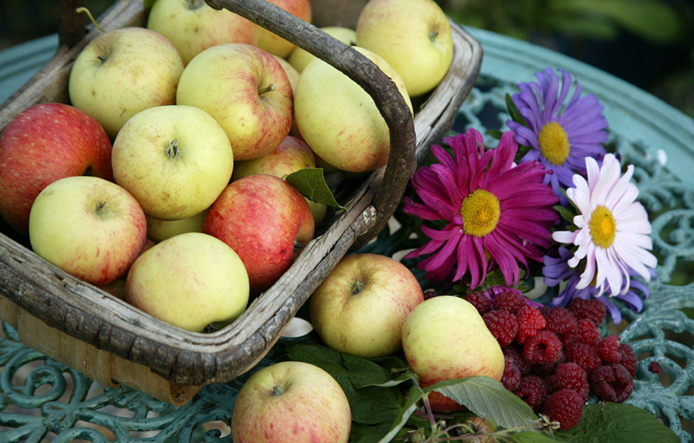 Apples and raspberries Pic: Istockphoto