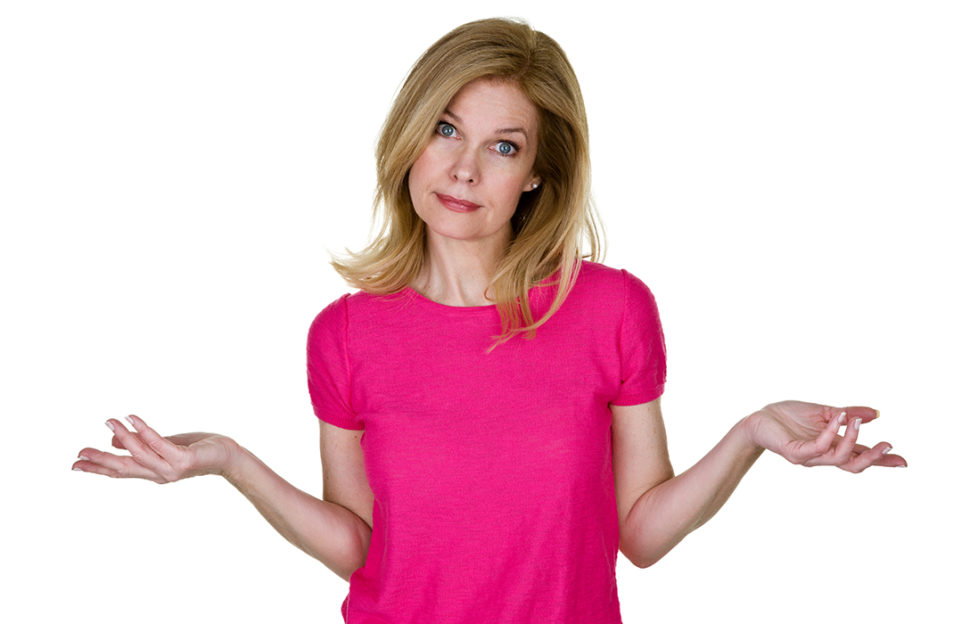 Woman looking surprised Pic: Istockphoto