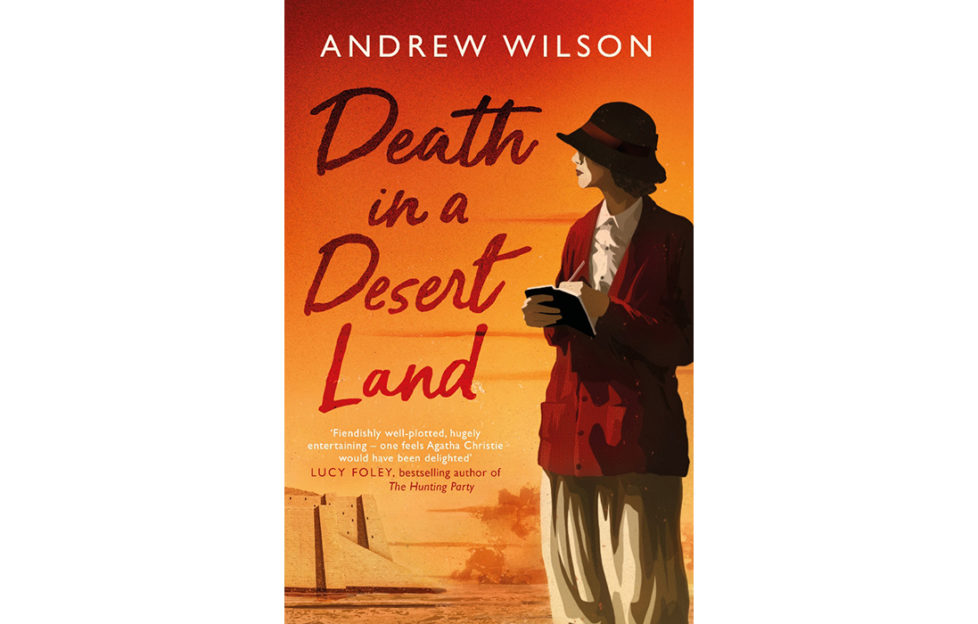 book cover of Death In A Desert Land