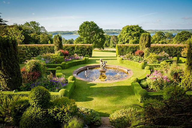 The stunning gardens of Hambleton Hall