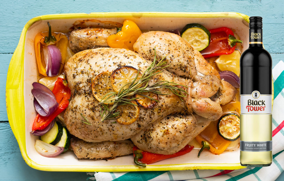 Italian Summer Chicken Roast