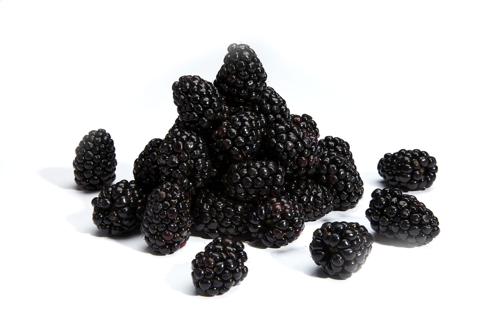 Pile of blackberries