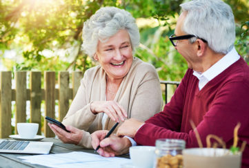 Older couple looking at their finances Pic: Istockphoto