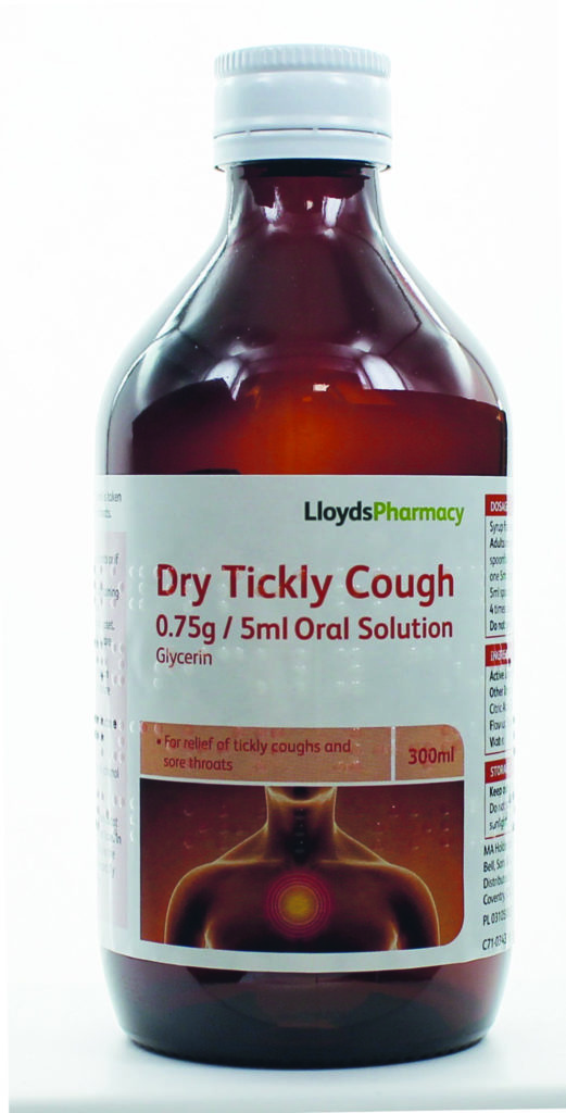 Lloyds Dry Tickly Cough Medicine