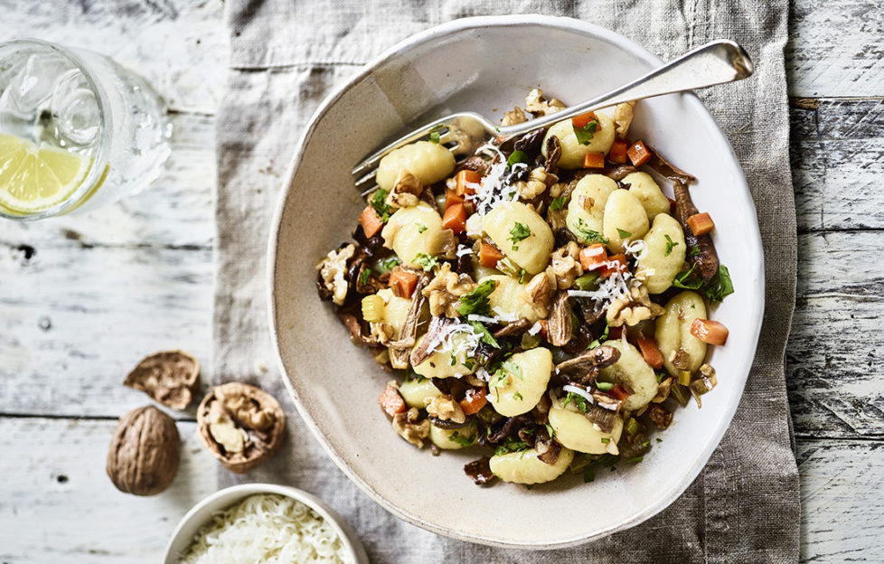 Walnut Wild Mushroom Gnocchi