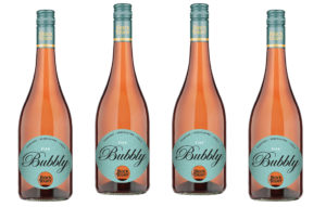 4 bottles oof Black Tower Pink Bubbly