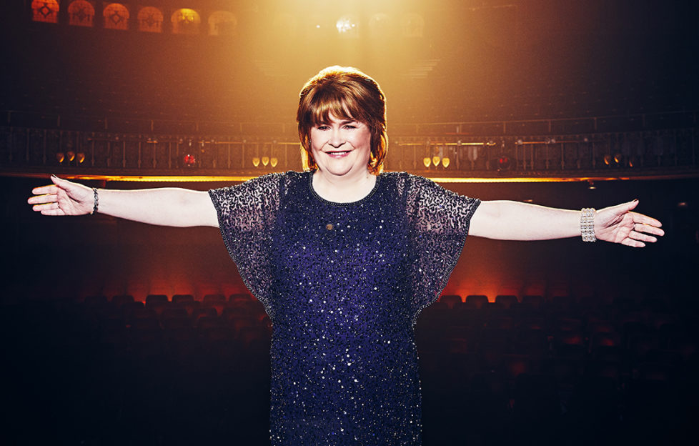 Singing superstar Susan Boyle