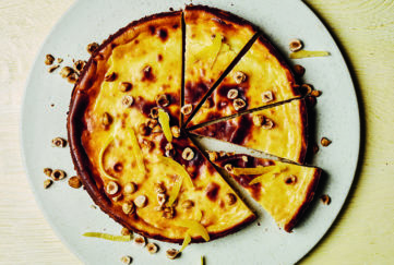 Delicious lemon cheescake